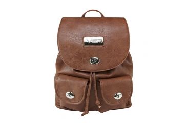 Image of Vism Womens Concealed Carry Backpack, Brown, BWP003