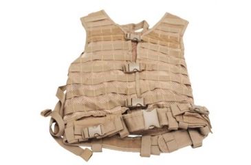 Image of VISM Zombie Dead Ops Kit w/ Vest and 4 Mag Pouches, Tan, Rezurrection Kit w/ Vest, MOLLE Panel, 4 Pouches 196627