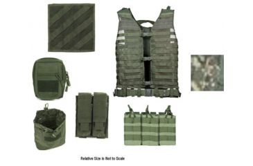 Image of Vism Zombie Dead Ops Kit - with Vest and 4 Mag Pouches