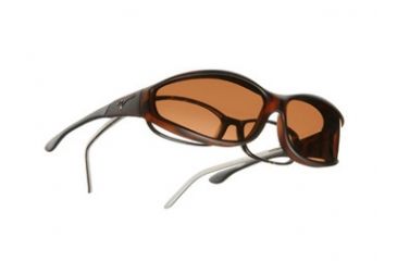 Image of Vistana Easy Touch Tort Frame S Copper Polare Lens Sunglasses WS603C