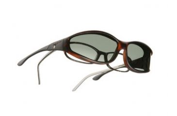 Image of Vistana Easy Touch Tort Frame S Gray Polare Lens Sunglasses WS603G