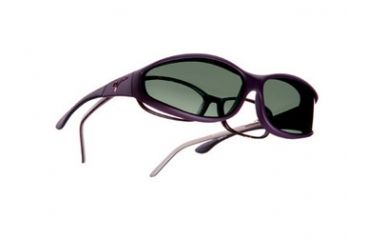 Image of Vistana Easy Touch Violet Frame S Gray Polare Lens Sunglasses WS606G