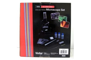 Image of Vivitar 20 Piece Microscope Kit w/Case VIV-MIC-1