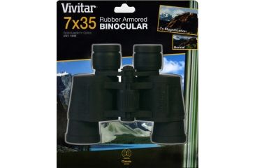 Image of Vivitar Classic Series 7x35 Rubberized Full Size Binoculars VIV-CS-735