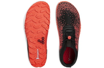 Image of Vivobarefoot Esc Tempest Trailrunning Shoes - Mens, Obsidian/Orange, 12 US, 300099-03-45