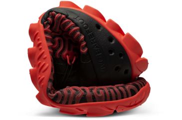 Image of Vivobarefoot Esc Tempest Trailrunning Shoes - Mens, Black Neon Coral, 42, 300099-0242