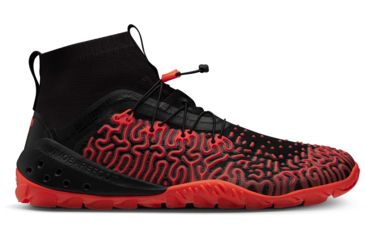 Image of Vivobarefoot Esc Tempest Trailrunning Shoes - Mens, Black Neon Coral, 42, 300099-0242