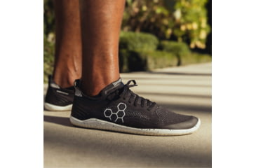 Image of Vivobarefoot Geo Racer Knit Road Running Shoes - Mens, Obsidian, 46, 302054-0146