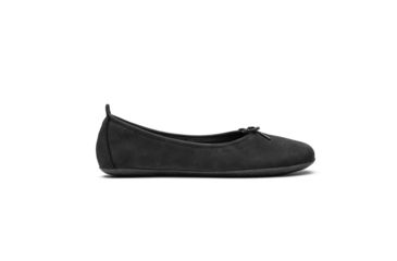 Image of Vivobarefoot Jing Jing Lace Eco Suede Casual Shoe - Womens, Black, 35, 200016-24-35