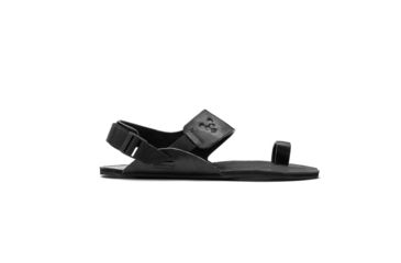 Image of Vivobarefoot Kolhapuri Leather Elegant Sandal - Womens, Black/Hide, 42, 200064-02-42