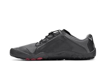 Image of Vivobarefoot Primus FG Trail Running Shoes - Womens, Black/Charcoal, 39, 200072-05-39