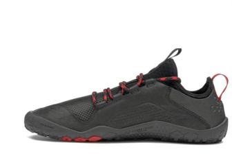 Image of Vivobarefoot Primus Trek Leather Walking Shoes - Mens, Black, 44, 300062-01-44
