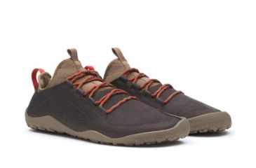 Image of Vivobarefoot Primus Trek Leather Walking Shoes - Mens, Dark Brown, 47, 300062-02-47