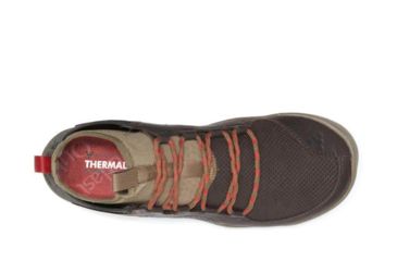 Image of Vivobarefoot Primus Trek Leather Walking Shoes - Mens, Dark Brown, 47, 300062-02-47