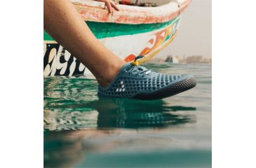 Image of Vivobarefoot Ultra III Bloom X Finisterre Shoes - Mens, Light Blue, 44, 300077-10-44