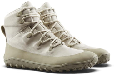 Image of Vivobarefoot Tracker Textile FG2 Hiking Boot - Womens, US 8/39 Euro, Silver Birch, 209536-0239