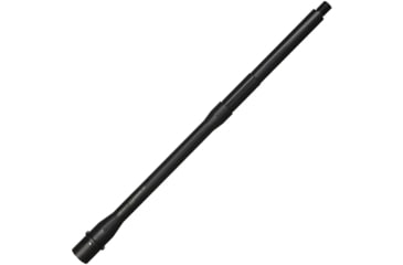 Image of White Label Armory AR-15 5.56 NATO Threaded Barrel, 16in, Government Profile, Mid-Length, 1-7 Twist, Black, WLA-BRL-4006