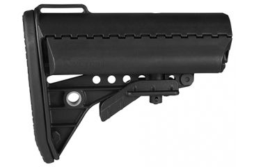 Image of Vltor AIBMSB Improved Modular Stock, Mil-Spec, Standard AR-15 Polymer, Black