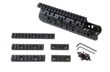 Image of Vltor Fal Casv, Short, Solid Mount Handguard, Black CASV-FAS
