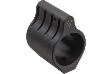 Image of Vltor GB2S Gas Block Screw Mount Low Profile .75 Stainless Steel Black