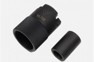 Image of Vltor Halo 74, AK74 Suppressor Adapter, Black HALO 74