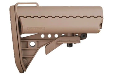 Image of Vltor Improved Modular Stock, Mil-Spec, Standard, Tan, AIBMST