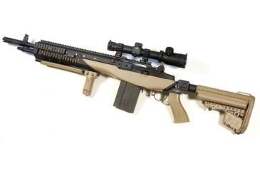 Image of Vltor M1A, M14, Socom, Improved ModStock System, Select Fire, Flat Dark Earth M1-SFT