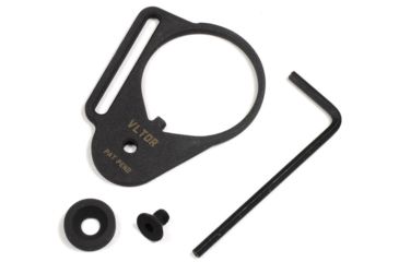 Image of Vltor Single Attachment Sling Endplate, 1.25in Sling, Black SASE-1