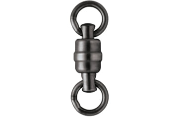 Image of VMC BSHBSWR Black Stainless Steel Heavy-Duty Ball Bearing Swivel 5 - 335lb 2-Pack, BSHBSWR#5