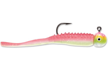 Image of VMC Flap Tail Jig, Pink Chartreuse Glow, 1/32oz, FGRJ132PCGL