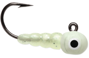 Image of VMC Larvae Jig, 1/100 oz, Glow, LVJ1100GL
