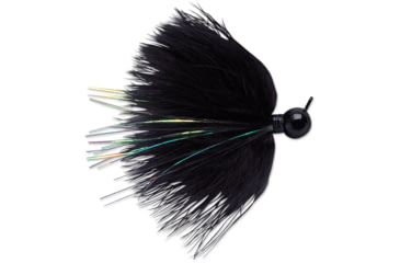Image of VMC Marabou Jig, Black, 1/4oz, DM14-BK