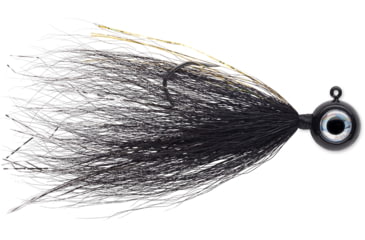 Image of VMC Moontail Jig, Black, 1/4oz, MTJ14-BLK