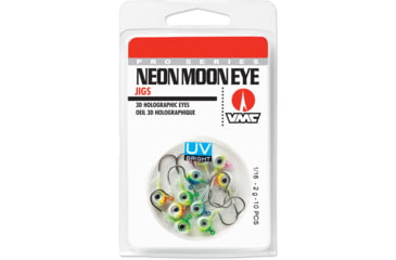 Image of VMC Neon Moon Eye Jig UV Kit, Assorted, 1/16oz, NME116UVK