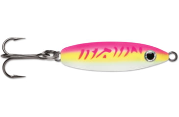 Image of VMC Rattle Spoon Kit, 1/16 oz, Glow Pink Fire UV, RTS116GPFU