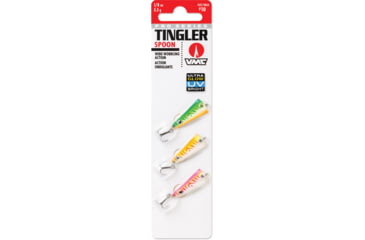 Image of VMC Tingler Spoon Kit 3/16 oz, Glow UV, TGS316GUV3