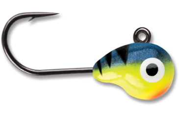 Image of VMC Tungsten Tubby Jig 1/16 oz Glow Hot Perch, TTJ116GHP