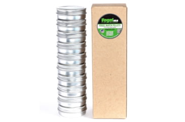 Image of Vogel LG Match .177 Cal Pellets, .53 Gram, Green Tin, 4.50 Head, 500 count, Silver, .177 wadcutter green tin-45