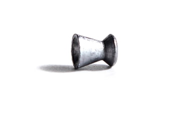 Image of Vogel LG Match .177 Cal Pellets, .53 Gram, Green Tin, 4.50 Head, 500 count, Silver, .177 wadcutter green tin-45