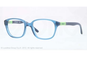 Image of Vogue BABY 82 VO2810 Eyeglass Frames 2065-43 - Transparent Blue Frame, Demo Lens Lenses