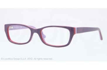 Image of Vogue BABY 83 VO2811 Bifocal Prescription Eyeglasses 2077-47 - Violet/orange/lilac Frame, Demo Lens Lenses