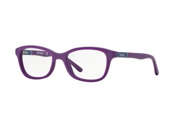 Image of Vogue BABY 87 VO2892 Eyeglass Frames 2136S-45 - Crystal/matte Pearl Violet Frame
