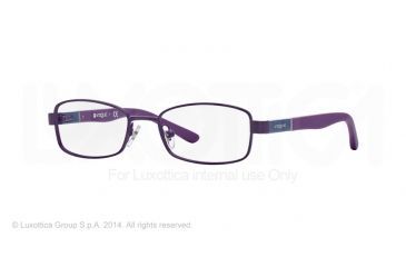 Image of Vogue BABY 88 VO3926 Progressive Prescription Eyeglasses 897S-48 - Matte Metallized Violet Frame