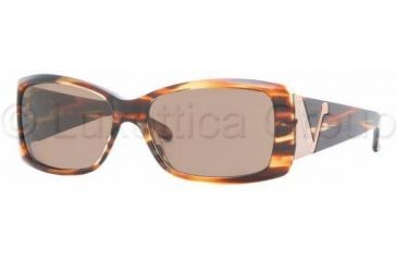 Image of Vogue Bifocal Sunglasses VO2560S with Lined Bi-Focal Rx Prescription Lenses VO2560S-162773-5515 - Lens Diameter: 55 mm, Frame Color: Striped Brown