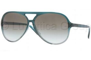 Image of Vogue VO2578S Sunglasses with No-Line Progressive Rx Prescription Lenses VO2578S-17668E-5911 - Lens Diameter: 59 mm, Frame Color: Green Gradient Gray