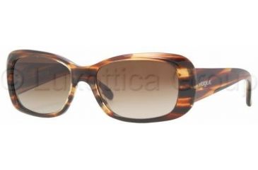 Image of Vogue Prescription Sunglasses VO2606S  VO2606S-162713-5215 - Lens Diameter: 52 mm, Frame Color: Striped Brown
