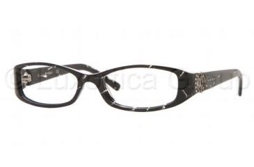 Image of Vogue VO2535B Progressive Eyeglasses - Black Glitter Frame / 50 mm Prescription Lenses, 1567-5015