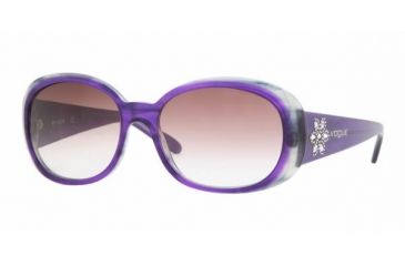 Image of Vogue VO2562SB Bifocal Sunglasses - Orange Glitter Violet Gradient Frame / 52 mm Prescription Lenses, 16438H-5216