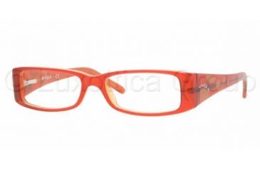 Image of Vogue VO 2583 Eyeglasses, Top Orange Orange Opaline Frame w/ NonRx 49 mm Diameter Lenses, 1692 4915