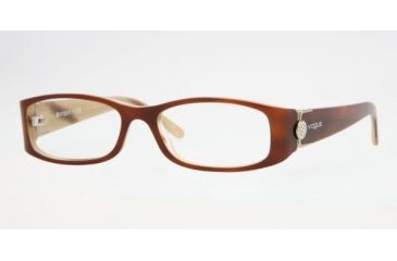 Image of Vogue VO2634B Bifocal Eyeglasses Top Havana-Beige Horn Frame / 50 mm Prescription Lenses, 1667-5016
